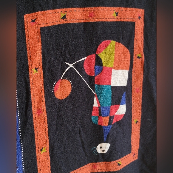 Vintage Nino Wong Abstract Black Shirt Sz M Made in USA 80's Vibes Unique Retro - Picture 8 of 14